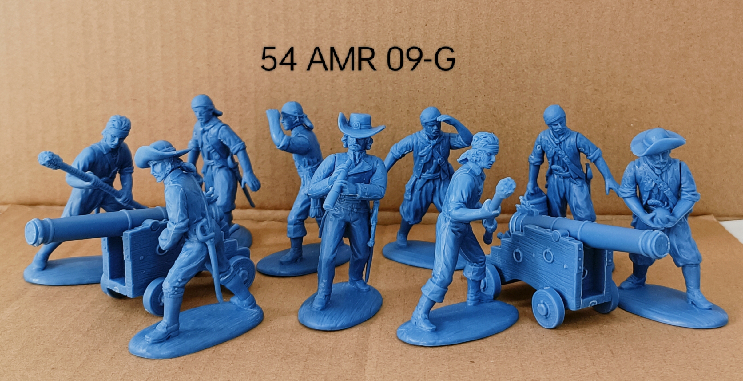 54 AMR 09-G	Naval Guns with Pirate Crew